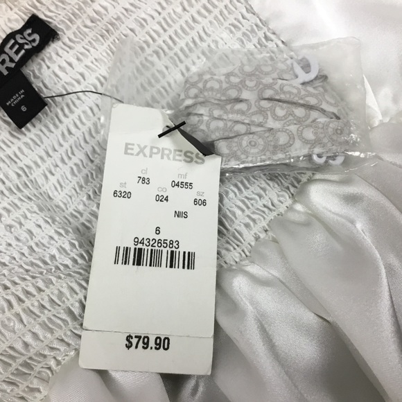 Express Women Dress Fit Flare Remove Straps Size 6 - Picture 8 of 8